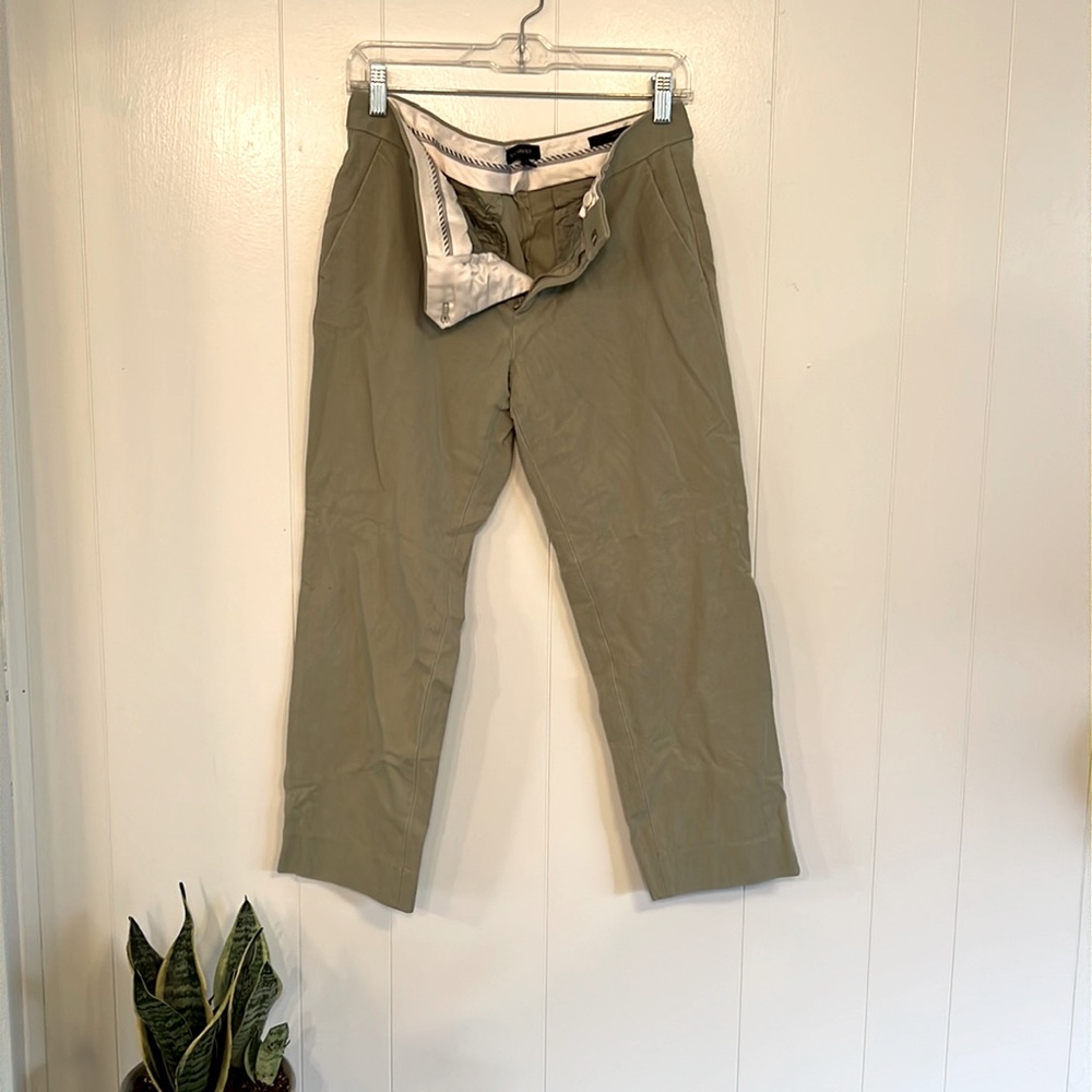 Banana Republic green ankle pants